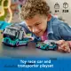 LEGO City Race Car and Car Carrier Truck #13