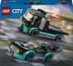 LEGO City Race Car and Car Carrier Truck #2