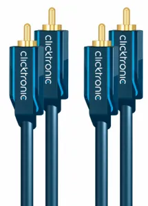 ClickTronic 0.5m Stereo Audio