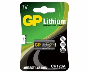 GP Batteries Lithium CR123A