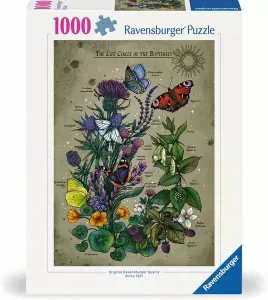 Ravensburger Puzzle 1000 pièces - Le cercle de vie du papillon