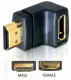 DeLOCK HDMI male > HDMI female 90° down