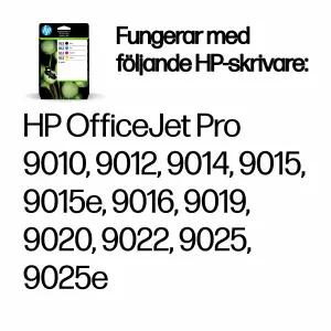 HP 963 4-Pack CMYK(4) Original Ink Cartridge Combo