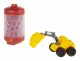 MGA Entertainment Wonder Factory Never Dry Sand Construction Trucks - Red + Excavator #2