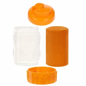 MGA Entertainment Wonder Factory Never Dry Sand Singles - Orange