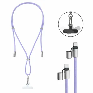 Intenso Handykette als Lade- + Datenkabel USB-C bis 1,65m lila