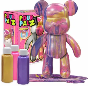 Gear2Play Pour PalZ Large Paint Bear 'Metallic Golden Blush'