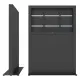 SMS Smart Media Solutions 55L Casing Freestand Storage G1 BL