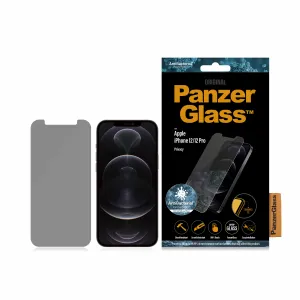 PanzerGlass Privacy Screen Protector iPhone 12 12 Pro Standard Fit