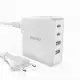 DUDAO Adapter GAN 100W Type Cx2+ 2xUSB White