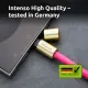 Intenso Handykette als Lade- + Datenkabel USB-C bis 1,65m neon pink #7