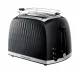 Russell Hobbs Honeycomb Black 2 Slice Toaster