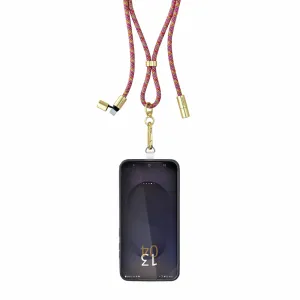 Intenso Handykette als Lade- + Datenkabel USB-C bis 1,65m neon mix