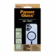 PanzerGlass HardCase Transparent w. Black MagSafe & Frame iPhone 16 #3