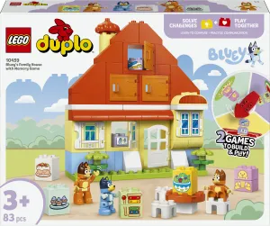 LEGO DUPLO Bluey's Family House with Memory Game