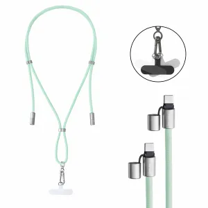 Intenso Handykette als Lade- + Datenkabel USB-C bis 1,65m grün