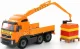 Polesie Volvo PowerTruck truck with crane arm + Construction set SuperMix-30 on pallet (tray) #2