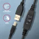 Axagon ADR-220B USB 2.0 A-M -> B-M active connecting/repeater cable 20m #4