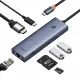 Baseus ULTRAJOY 7 İN 1 MULTİFONKSİYONEL HUB ADAPTÖR-UZAY GRİ #6