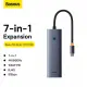 Baseus ULTRAJOY 7 İN 1 MULTİFONKSİYONEL HUB ADAPTÖR-UZAY GRİ #2