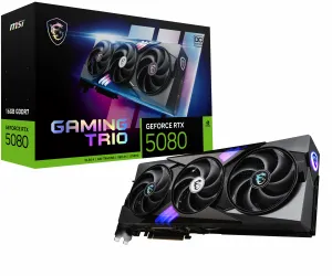 MSI GAMING GEFORCE RTX 5080 16G GAMING TRIO OC