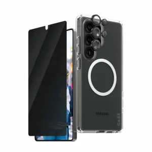 PanzerGlass CARE by PanzerGlass Flagship 3-in-1 Privacy Bundle Samsung Galaxy S25 Ultra