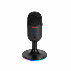 Marvo MIC-06 RGB juodas laidinis mikrofonas USB