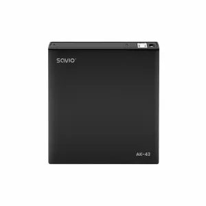 Savio AK-43 optical disc External Slim drive DVDR/RW CDR/RW Black