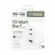 PanzerGlass empower by PanzerGlass Turbo 70W Multiple Charger incl. 2 x USB-C + USB-A UK Plug Silver White #3