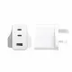 PanzerGlass empower by PanzerGlass Turbo 70W Multiple Charger incl. 2 x USB-C + USB-A UK Plug Silver White #5
