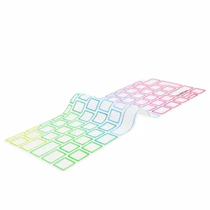 Philbert Designs Transparent/Rainbow Keyboard Cover - MacBook Air 13 2018/19