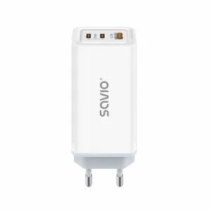 Savio LA-07 adowarka Sieciowa GaN 65W Biaa
