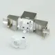 ROLINE Cat.6/Class E Keystone Jack, RJ-45, shielded, SLIM, toolless silver #3