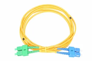 Extralink Patchcord Extralink SC/UPC-SC/APC PVC, Single mode, Duplex, G652D, 3mm, 5m