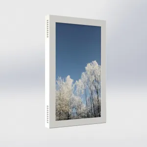 HI-ND Wall Casing QB13R Portrait/Landscape White