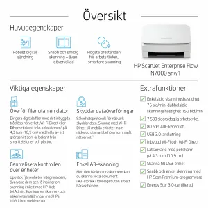 HP ScanJet Enterprise Flow N7000 snw1