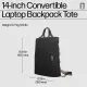 HP 14 Convertible Laptop Backpack Tote #3