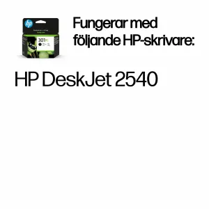 HP 301XL High Yield Black Original Ink Cartridge