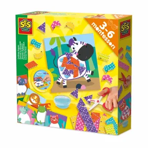 SES Creative Montessori - Cutting shapes
