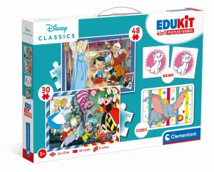 Clementoni Edukit 4 in 1 - Disney Classics