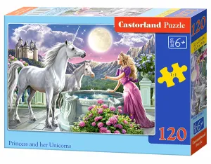 Castorland Princess and her Unicorns 120 pcs