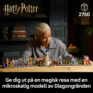 LEGO Harry Potter Diagon Alley Wizarding Shops