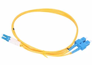 Extralink PATCHCORD SC/UPC-LC/UPC SM G.652D 3.0MM DUPLEX 3M PVC - 3 m