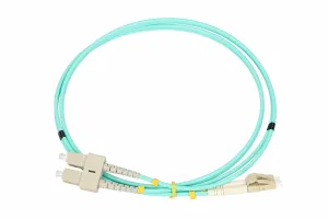 Extralink Patchcord Extralink LC/UPC-SC/UPC Multi Mode, OM3, Duplex, 3mm, 1m