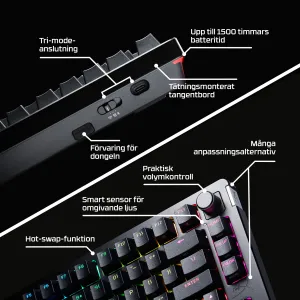 HyperX Alloy Rise 75 Wireless Keyboard