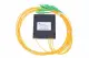 Extralink 1:4 PLC SPLITTER SC/APC 2.0MM 1.5M G657A ABS MODULE