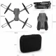 Extralink E99 Pro Drone Drono rinkinys + 3 baterijos + dklas 1800 mAh #4