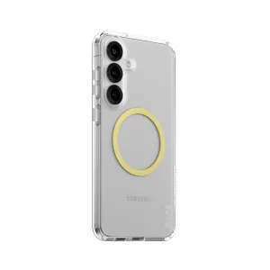 PanzerGlass CARE by PanzerGlass Urban Combat Case Transparent w. Chardonnay Qi Compatible Samsung Galaxy S25+