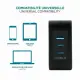 Mobilis Charger 100W 2USB C 1USBA GaN cable 100W #4