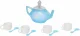 JAKKS Pacific Disney Frozen Icy Magic Tea Set #3